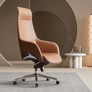 Bán buôn tùy chỉnh phong cách người anh da ghế văn phòng, Ông Chủ CEO da sang trọng Ghế văn phòng Bìa - Product Image 4