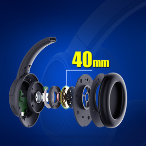 Audífonos Inalámbricos Plegables Ligeros <span class=keywords><strong>B20</strong></span> 5.0, Auriculares Estéreo Supraaurales para Juegos, DJ, Deportes y Viajes con 15 Horas de Reproducción - Product Image 6
