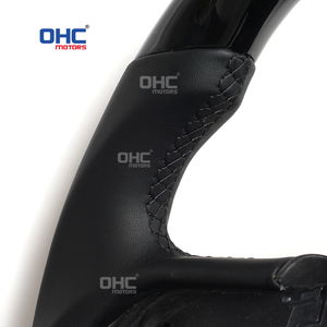 Volant en fibre de carbone <span class=keywords><strong>noir</strong></span> ou Hydro Dip Piano personnalisé pour <span class=keywords><strong>Chrysler</strong></span> 300 2015-2023 <span class=keywords><strong>300c</strong></span> 300s - Product Image 2