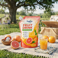 Pochettes souples personnalisées imprimées, de qualité alimentaire, anti-fuite, portables, avec bouchon, pour jus, boissons, lait et liquides