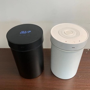Boîte à café en acier inoxydable <span class=keywords><strong>Airscape</strong></span> sous vide automatique noir mat avec fonctionnement à un bouton - Product Image 2