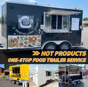 Camion de restauration mobile, kiosque à glaces, chariot de vente ambulante, remorque de restauration, <span class=keywords><strong>équipement</strong></span> de restauration avec cuisine complète, café - Product Image 2