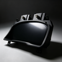 Panel Instrumen Speedometer Sistem Linux LCD Digital Cluster 12,3 inci untuk Toyota Land Cruiser Prado J120/J150