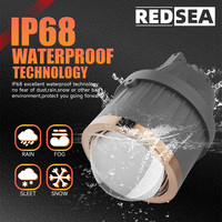 Lampu Kabut LED Bi-LED Redsea G30 90W Tiga Warna 3 Inci Proyektor Dual Lamp Cup Penetrasi Tinggi untuk Mobil