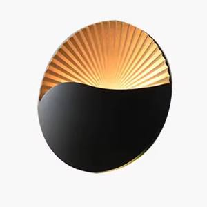 Éclairage mural LED en forme de coquille pour l'extérieur Éclairage de porte extérieure de jardin Étanche IP65 Lampes murales en aluminium - Product Image 6