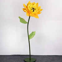 Fleurs artificielles géantes en papier en forme de tournesol faites à la main Yingxing, grandes fleurs en papier pour mariage, fête des mères, décoration de la maison