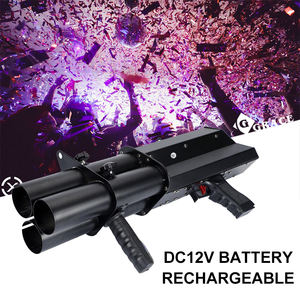 Igracelite 3 têtes effet <span class=keywords><strong>DJ</strong></span> Jet Spray Handheld Cannon Gun Party Pop Electric Confetti Cannon - Product Image 3