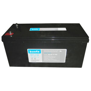 La batería recargable de plomo ácido de 12 voltios <span class=keywords><strong>200</strong></span> Amperios de medidas técnicas o de organización para reducir la exposición al ruido (como ofrecer a los trabajadores para el panel solar - Product Image 1