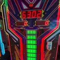 Machine de force électrique filaire en métal pour boxe et kickboxing, multi-monnaies, billets et cartes, force maximale 10000KG, version anglaise, pour parcs d'attractions