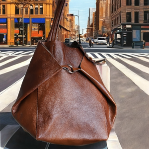 Bolsos Tote de Lujo para Mujer en Cuero PU Suave con Cierre de Cremallera, Impermeables, de Gran Capacidad, Bolsos de Hombro Extra Grandes - Product Image 2