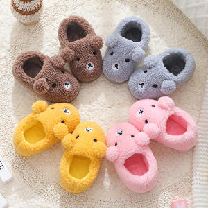 Women's Canvas Cotton Fluffy Cute Puppy-pattern Winter Warm Eco-friendly Slip-resistant Plastic-soled Evergreen Outdoor Shoes - Product Image 4