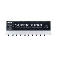 Crossover stéréo 2 voies/mono 3 voies Behringer CX2310 Super X Pro V2 avec sortie de subwoofer supplémentaire