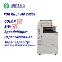 Fournisseur d'imprimante reconditionnée Photocopieuse couleur haute vitesse 45ppm MP C4504 pour machine Ricoh