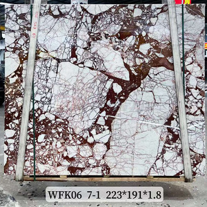 Newstar Stone Hot Sale Wall <strong>Tile</strong> Polished Calacatta Red Marble Slab for Kitchen Countertop and Bathroom - Product Image 4