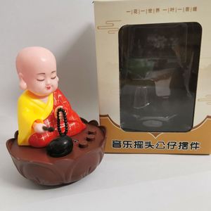 Musical <b>Large</b> Buddha Statue <b>Ornament</b> Monk God of Wealth Tathagata Maitreya Buddha Decor - Product Image 1