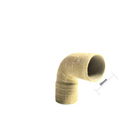 Coude d'isolation en fibre céramique légère pour fours et équipements de chauffage