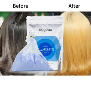 Faible MOQ, usine OEM, salon, poudre décolorante pour cheveux sans ammoniaque, sans poussière, biologique, magique bleue, marque privée, professionnelle - Product Image 4