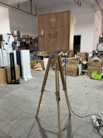 Stock d'entrepôt UE Photobooth vintage 2024 Station de photobooth selfie Borne Photobooth portable avec impression