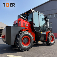 TDER Chariot élévateur tout-terrain diesel 3,5 tonnes 3500 kg 4x4