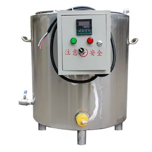 Yiwu Fabriek Prijs Nieuwe Industriële Elektrische Verwarming Rvs 50Kg Paraffine Smelter Tank/Wax Heater Pot
