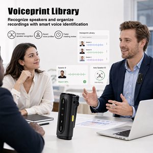 Miglior Registratore Vocale AI per Riunioni, <span class=keywords><strong>App</strong></span> Gratuita per Prendere Appunti, Trascrivere e Riassumire, Controllo Vocale, Cancellazione del Rumore per Lezioni e <span class=keywords><strong>Chiamate</strong></span> - Product Image 4