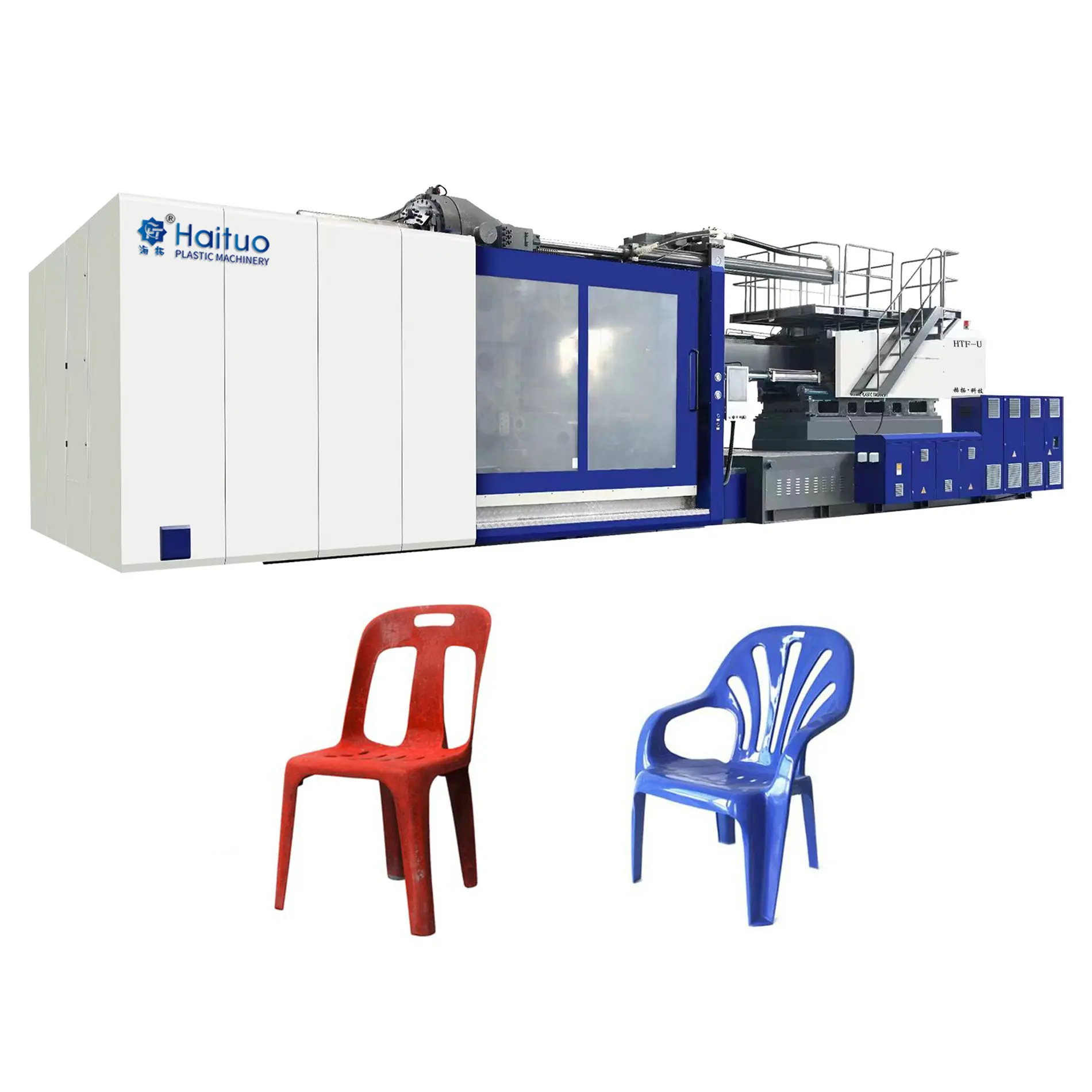 Haituo Price of fully automatic plastic chair pre molding injection blow molding machine