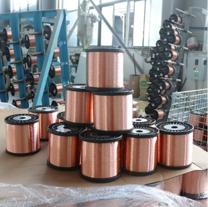 Cable de Cobre Sólido de Alta Calidad de 0.18mm 0.2mm 0.05mm 0.08mm, CCA <span class=keywords><strong>CCAM</strong></span>, Cable Trenzado, Materia Prima - Product Image 1