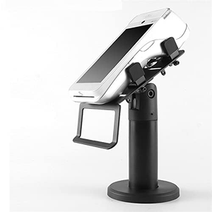 Support de terminal de point de vente portable en gros, rotation à 360 degrés, support réglable avec câbles dissimulés, noir - Product Image 3