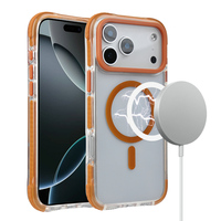 Penutup ponsel iPhone 17 Pro Max, Matte Anti guncangan TPU Bumper PC Panel kasar cincin halus buram