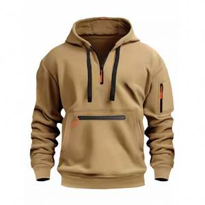 כותנה באיכות גבוהה רוכסן טרי צרפתי-למעלה מ-6xl רקום קטיפה עם דפוס הדפסה באורך ארוך הכתפיים - Product Image 3