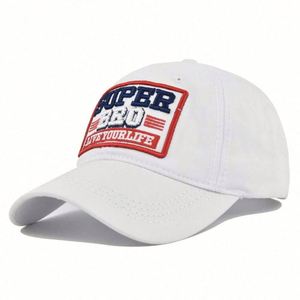 หมวกเบเร่ต์ทรงนิวส์บอยผ้าตาข่ายปักลายสำหรับผู้ชาย ผ้าฝ้ายสโตนวอชสุดเท่ห์ - Product Image 4