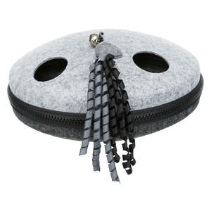 Juguete interactivo para gatos Wiggle & Fumble Game Felt de 23 cm con cascabel y cintas - Product Image 1