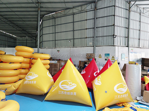 Bouée de course gonflable de marque de voile ou de triathlon de course de 1.5m - Product Image 4