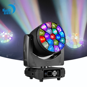 Nuovo 19 x40w RGBW 4-in-1 Bee Eye LED lavaggio luce per la testa mobile per locali notturni e palchi - Product Image 1