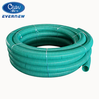 Tuyau flexible EVERNEW de 4 pouces, 100 m, en PVC renforcé, pour drainage et aspiration d'eau, surface intérieure/extérieure lisse, paroi de 3,5 mm