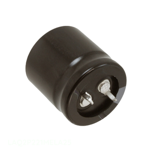 Condensateur à travers trou LAQ2P221MELA25, 220 µF, 20 %, 220 V, SNAP TH, CAP ALUM 220UF, Distributeur agréé - Product Image 1