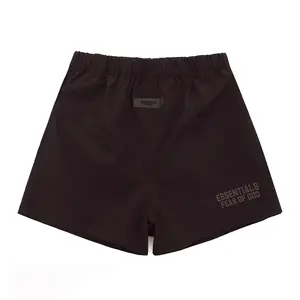 Wholesale Mens Swim Shorts Trunks With Custom Logo Swimwear Nylon Beach Board Shorts Light Casual Woven Gym Shorts Print Pattern