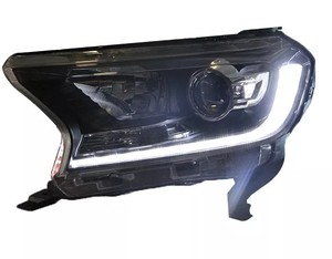 Cho 2015-19 Ford Ranger Wildtrak T6 T7 T8 Mustang Phong cách đầu đèn LED chiếu Đen <span class=keywords><strong>Panther</strong></span> - Product Image 2
