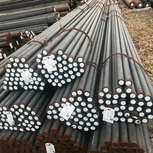 Wholesale ASTM MS 1020 1025 1035 1045 Hot Rolled Forged Alloy Carbon Steel Round Bar For Building Materials