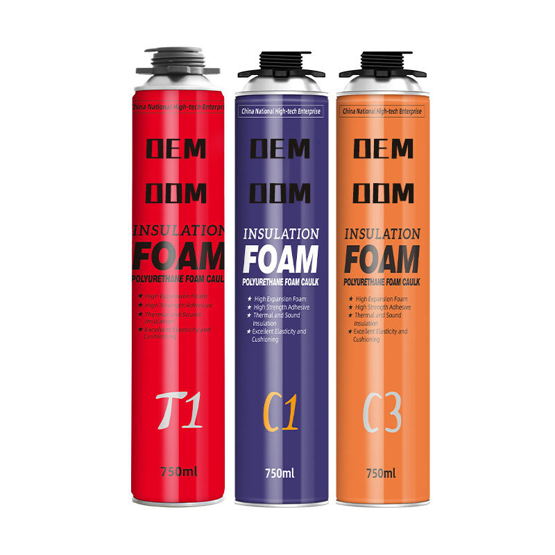 Chất trám khe dạng xịt Polyurethane PU Foam đa năng, keo trám khe cho xây dựng, đóng gói, chế biến gỗ, vận tải