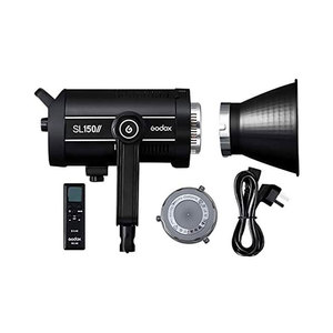 Éclairage photographique continu SL150W II SL200Wii 5600K avec écran LCD et monture Bowens, version blanche SL200W SL150W, panneau LCD L - Product Image 1
