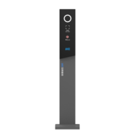 Interphone vidéo intelligent AKE GVT-S sans ticket, en alliage d'aluminium IP54, avec vision nocturne LCD pour solution de contrôle d'accès au stationnement