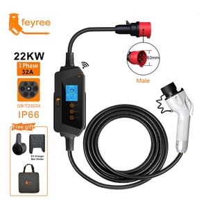 For 16A 3 Phase GBT Brand Commercial EV Charging Station 11KW Wall-Mounted New Portable <b>Car</b> <b>Charger</b> 22KW Output 24-Month - Product Image 5