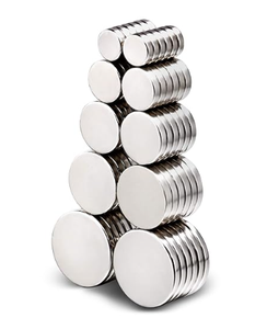 Imanes de Neodimio Permanentes en Forma de Disco y Anillo, Tamaño Personalizado, Servicio de Corte Industrial, Recubiertos de Níquel, Imanes Fuertes - Product Image 1