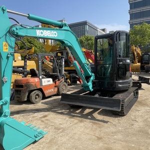 Mini-excavatrice KOBELCO SK50SR d'occasion, excavatrice sur chenilles hydraulique de 5 tonnes, matériel de construction - Product Image 2