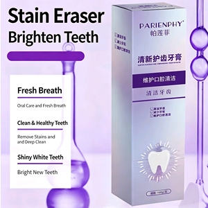 <span class=keywords><strong>Dentifrice</strong></span> blanchissant chimique OEM à la fleur de cerisier 100g pour la maison, élimine les taches de thé et de café, haleine fraîche, blanchiment quotidien des dents, soin buccal - Product Image 6