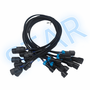 2 pin konektor sakelar cadangan listrik MS27145-1 ke 2 pin sensor bahan bakar metro-pack Konektor jantan 12162000 rangkaian kabel pigtail - Product Image 1
