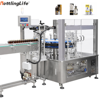 Machine d'emballage automatique pour cartouches d'huile de CBD Chubby Gorilla, machine d'emballage de flacons d'huile aromatique dans des boîtes en carton
