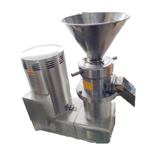 Comercial de acero inoxidable almendra anacardos sésamo mantequilla molino completamente automático mantequilla de maní que hace la máquina - Product Image 1
