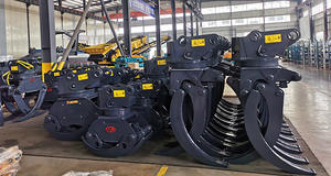 XUVOL Nouveau modèle de grappin pour ferraille d'usine, à griffes en acier inoxydable, pour excavatrice, pour la gestion des déchets de moteurs - Product Image 5